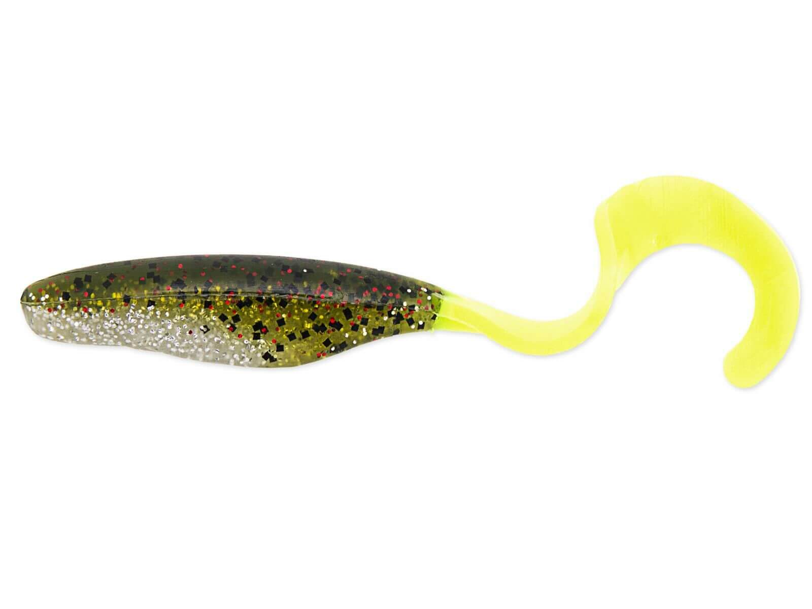 4' Curly Shad - Chicken on a Chain