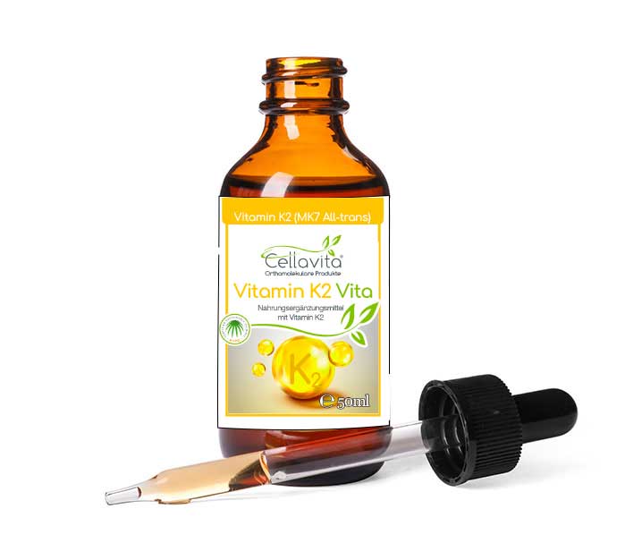 Vitamin K2 100µg pro TD MK7 all trans vegan 1750 Tropfen 50ml