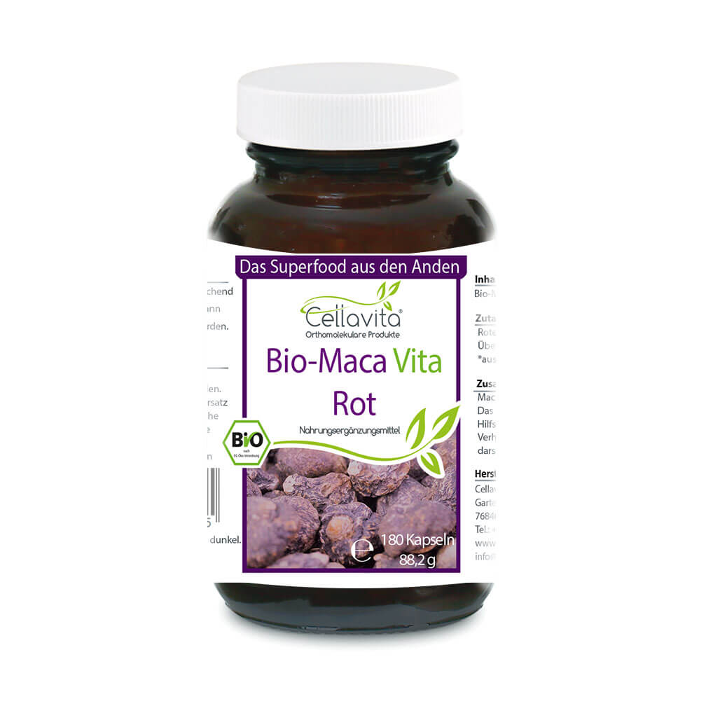 Bio-Maca Vita rot Kapseln