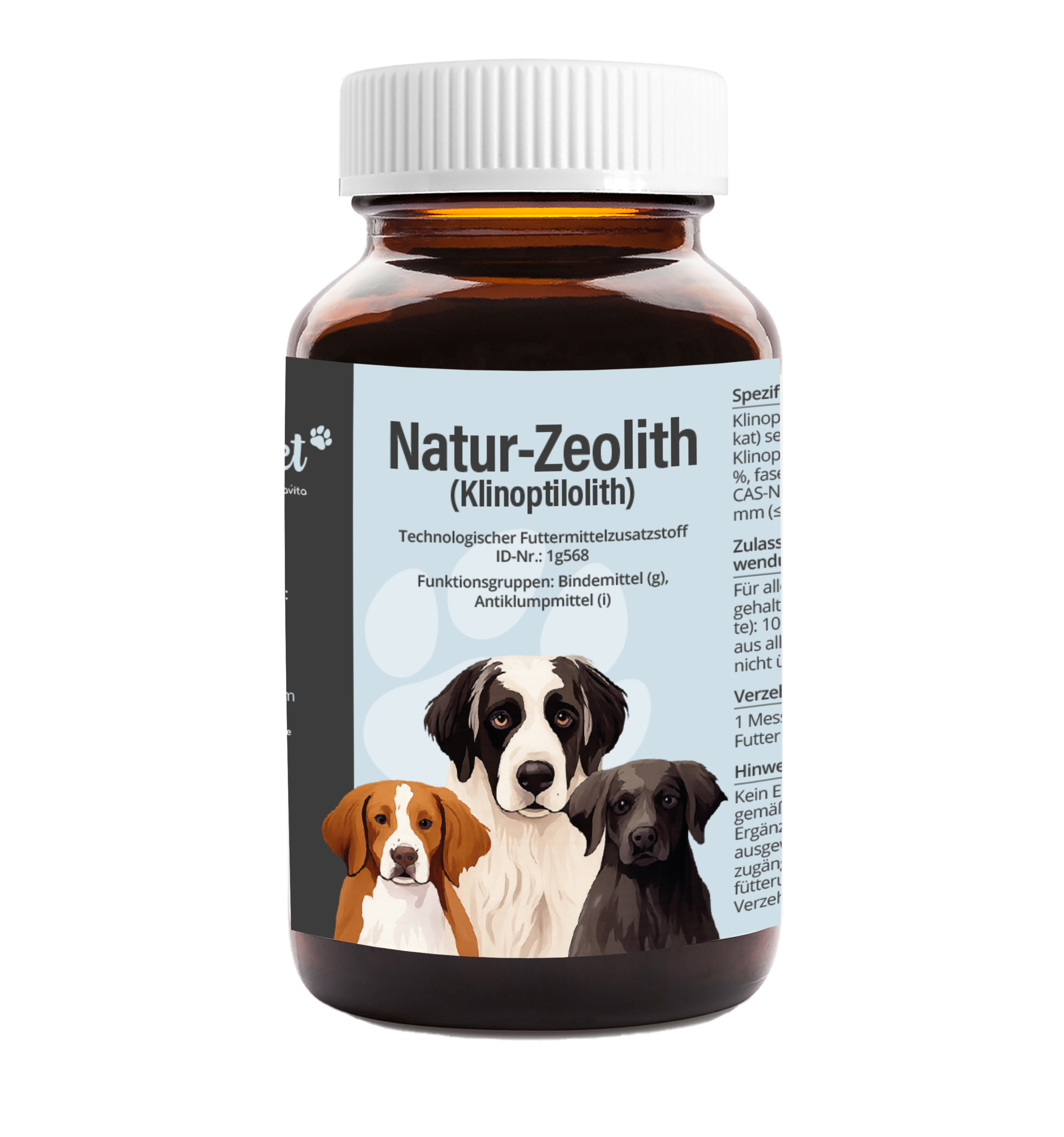 Zeolith für Hunde