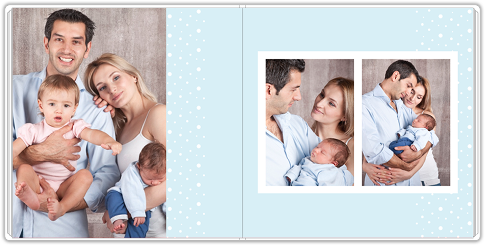 Echtfotobuch Geschenk zur Taufe