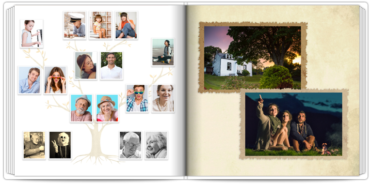 Fotobuch Stammbaum