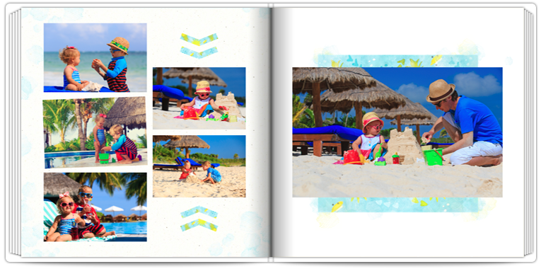 Fotobuch Azurblaue Lagune