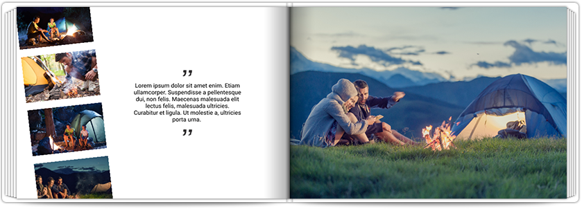 Mini-Fotobuch Erinnerungsfetzen