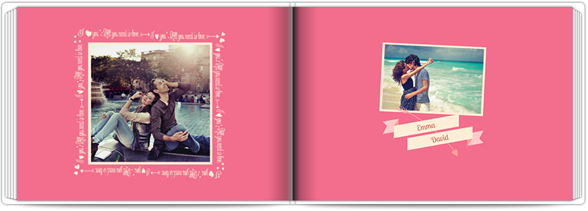 Mini-Fotobuch Forever in Love