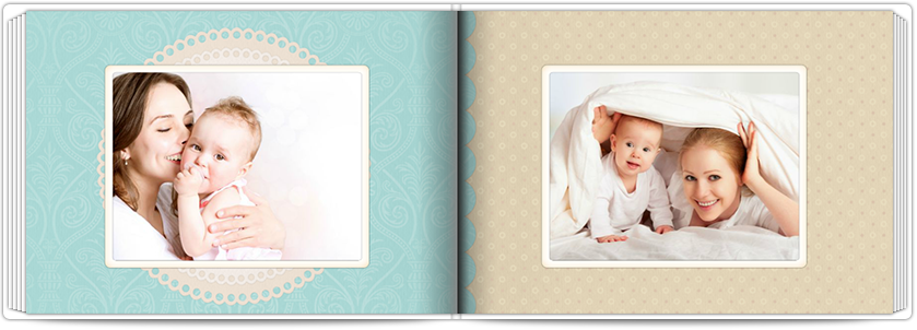 Mini-Fotobuch Stickerei