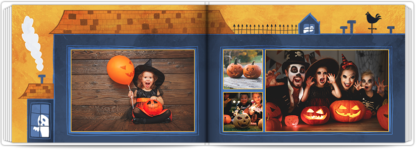 Mini-Fotobuch Halloween