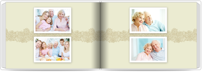 Mini-Fotobuch Klassische Ornamente