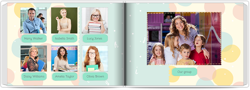 Mini-Fotobuch Der fröhliche Kindergarten