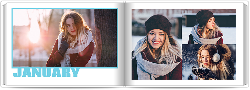 Mini-Fotobuch Yearbook