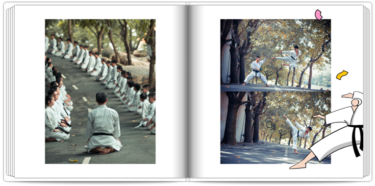 Fotobuch Der Kampfsport - Karate