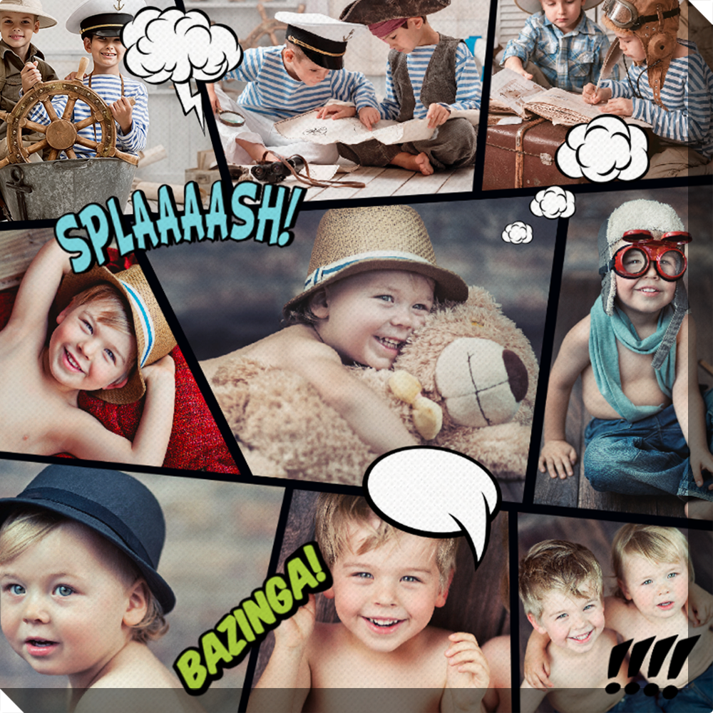 Fotoleinwand Comic