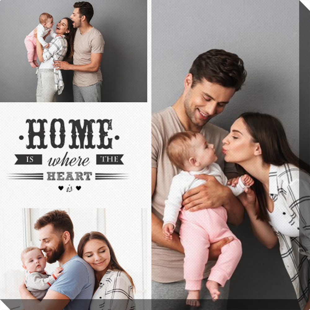 Fotoleinwand Alles was du brauchst ist Liebe