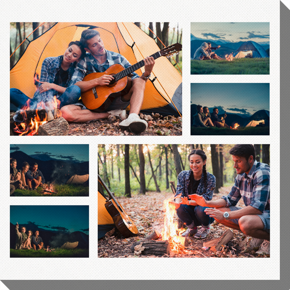 Fotoleinwand Simple Collage