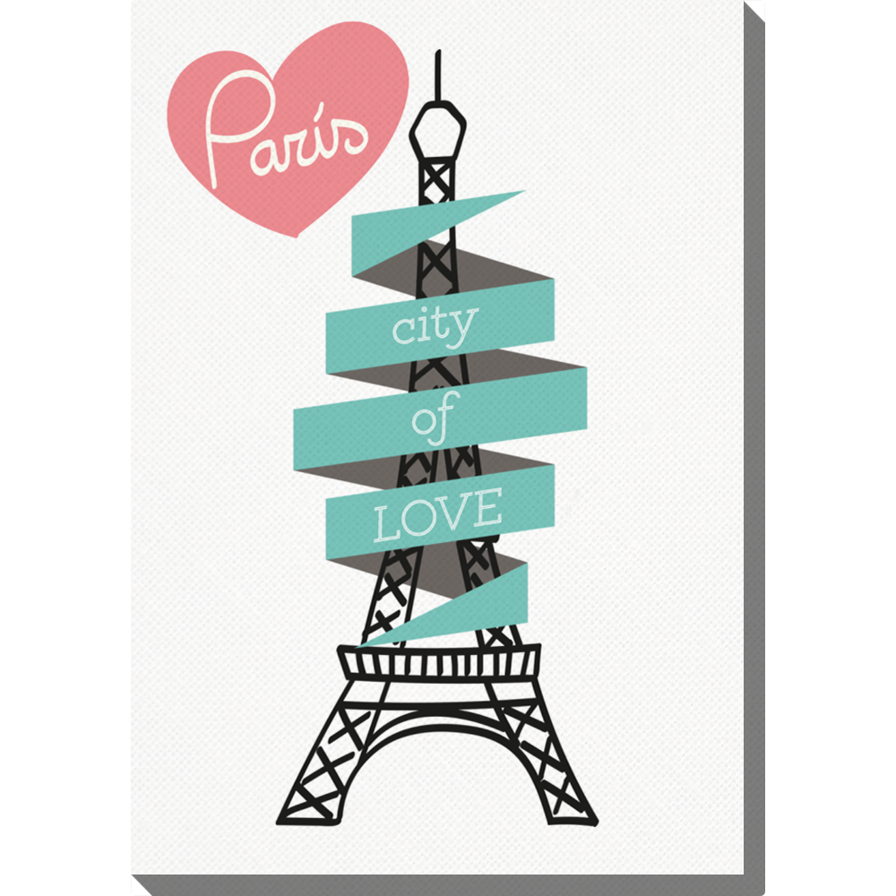 Fotoleinwand City of Love