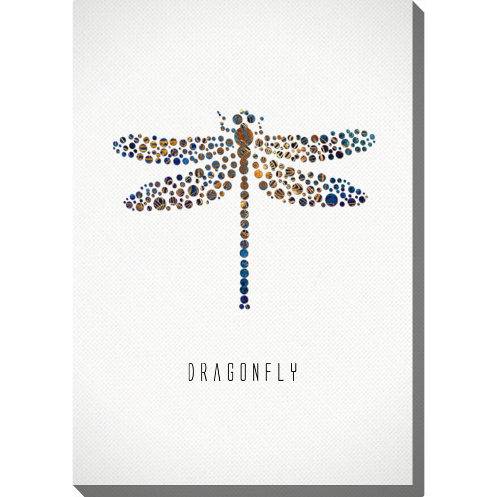 Fotoleinwand Libelle