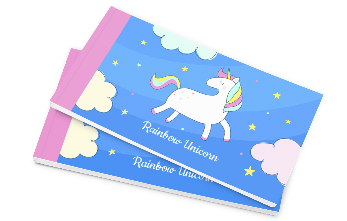 Sharebook Regenbogen - Einhorn