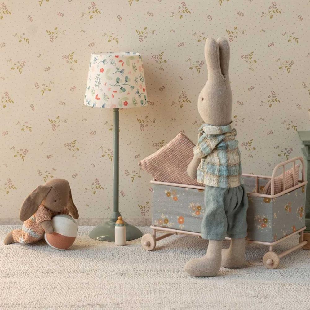 Maileg Micro-Hasen-Kinderbett powder