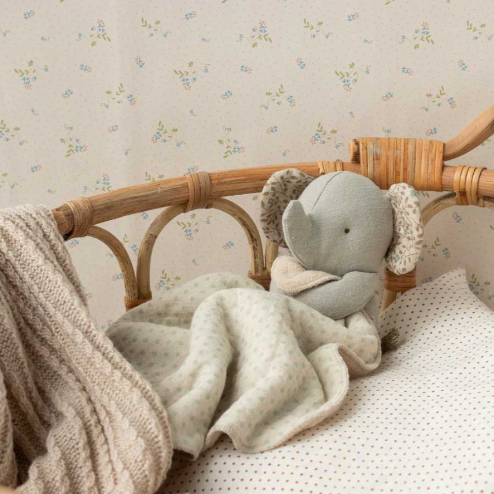 Maileg Lullaby Friends Elefant mini iron grey