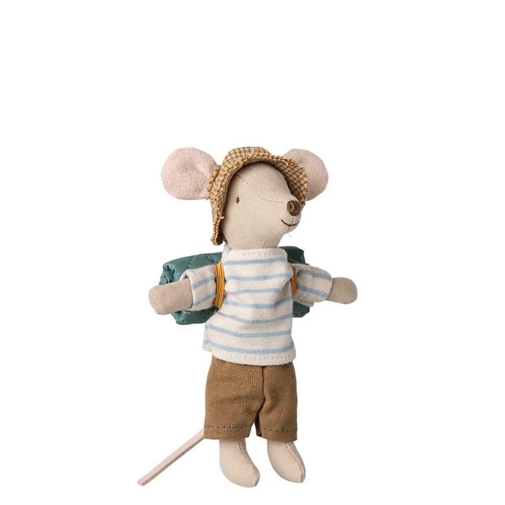 Maileg Wandermaus großer Bruder mit Streifen