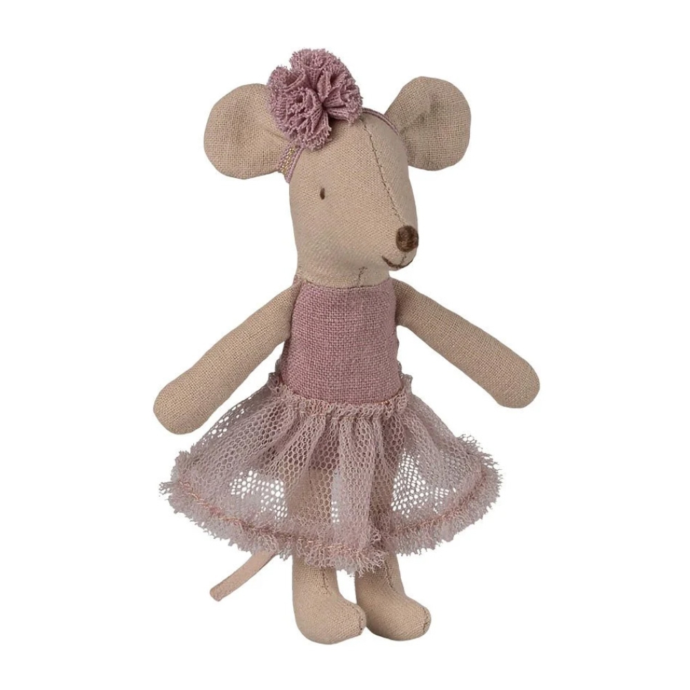 Maileg Ballerina Maus, Kleine Schwester – Heather