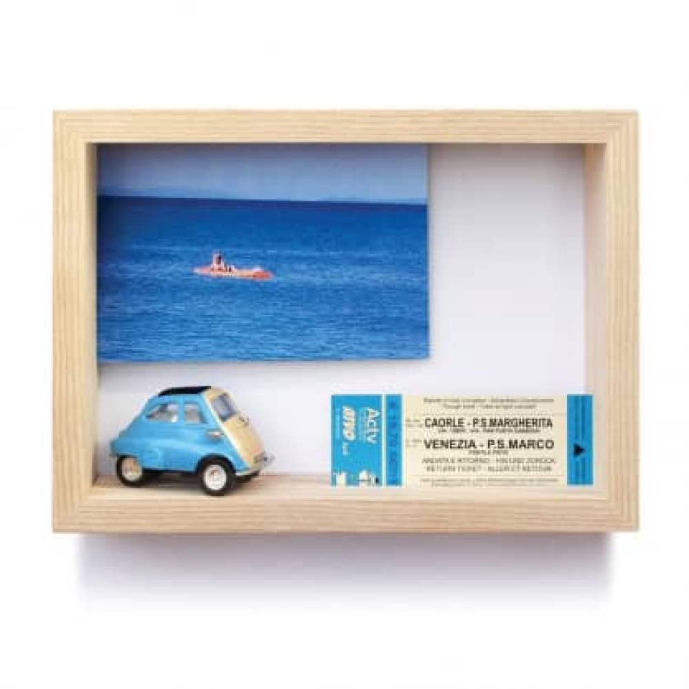 Side by Side Kartenrahmen 'Oh schön'