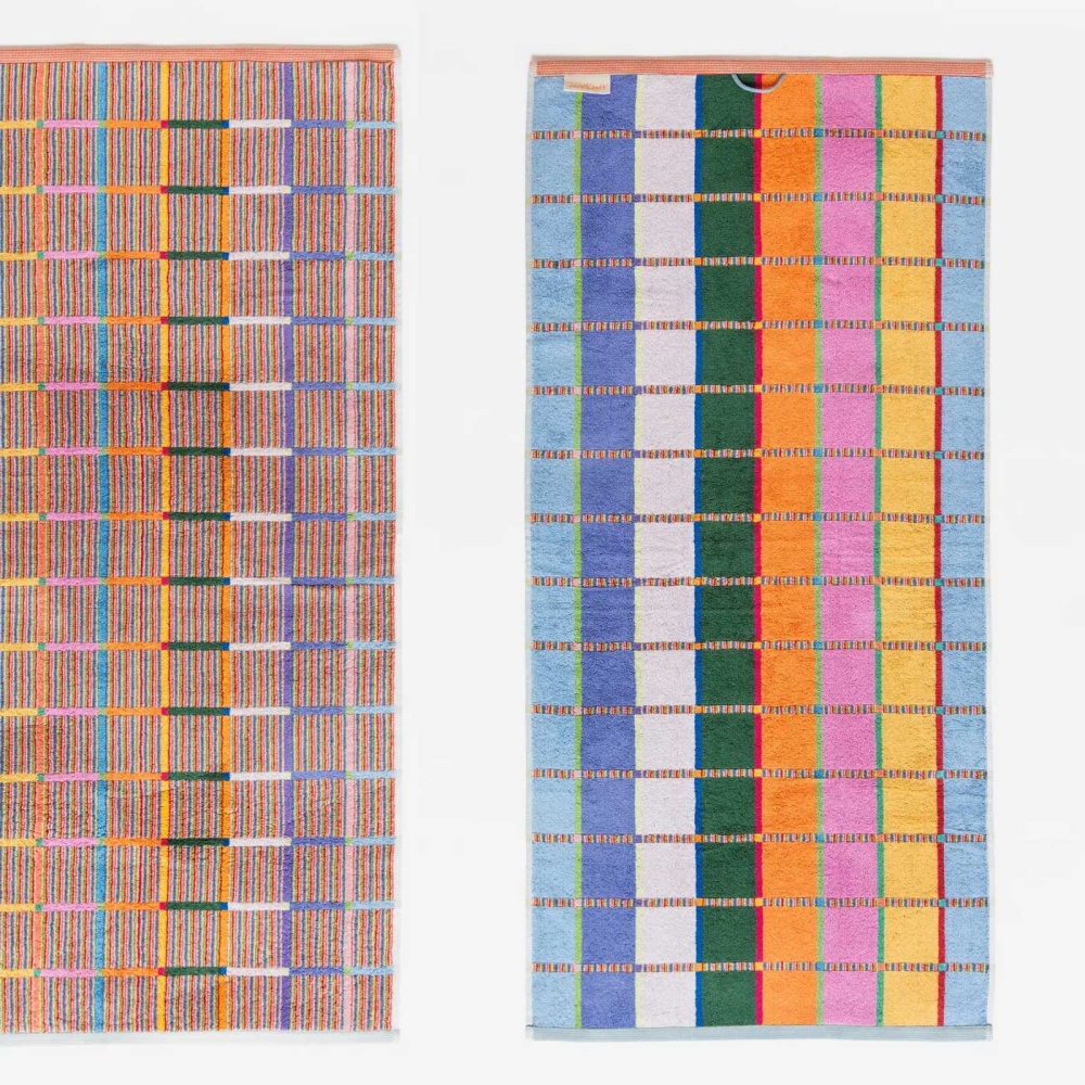 Foekje Fleur Bade- Handtuch Odds & Ends Nr. 39 criss cross