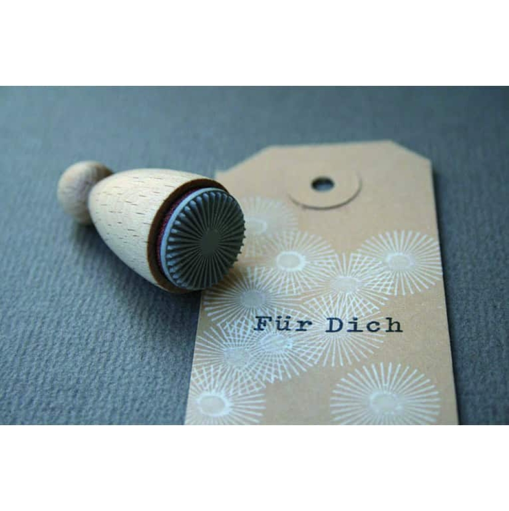 Perlenfischer Stempel Weihnachten: STERN MIT FEINEN LINIEN