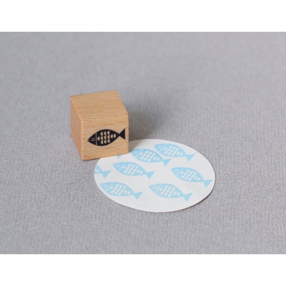 Perlenfischer Stempel maritim: FISCH