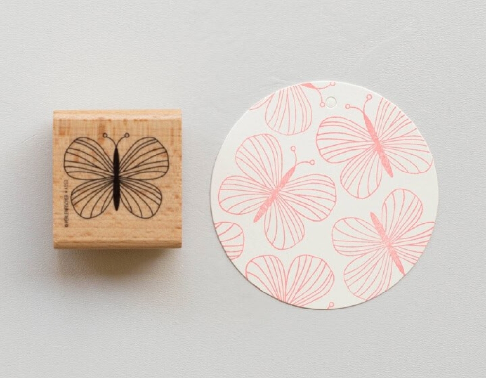 Perlenfischer Stempel Sommer: Schmetterling EMMA