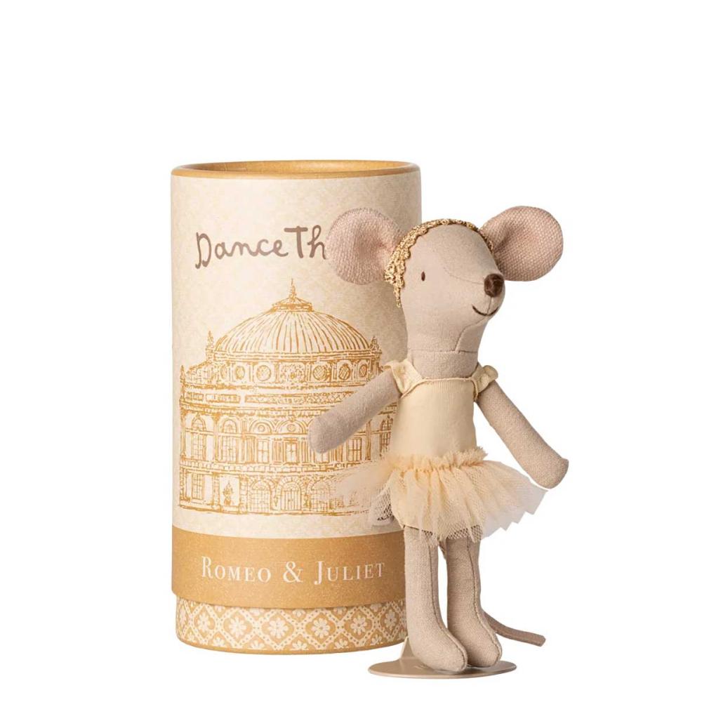Maileg Ballettänzerin Maus große Schwester in Geschenkbox