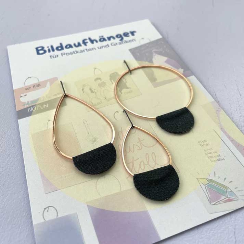 von Lani 3er Set Bildaufhänger Mix gold
