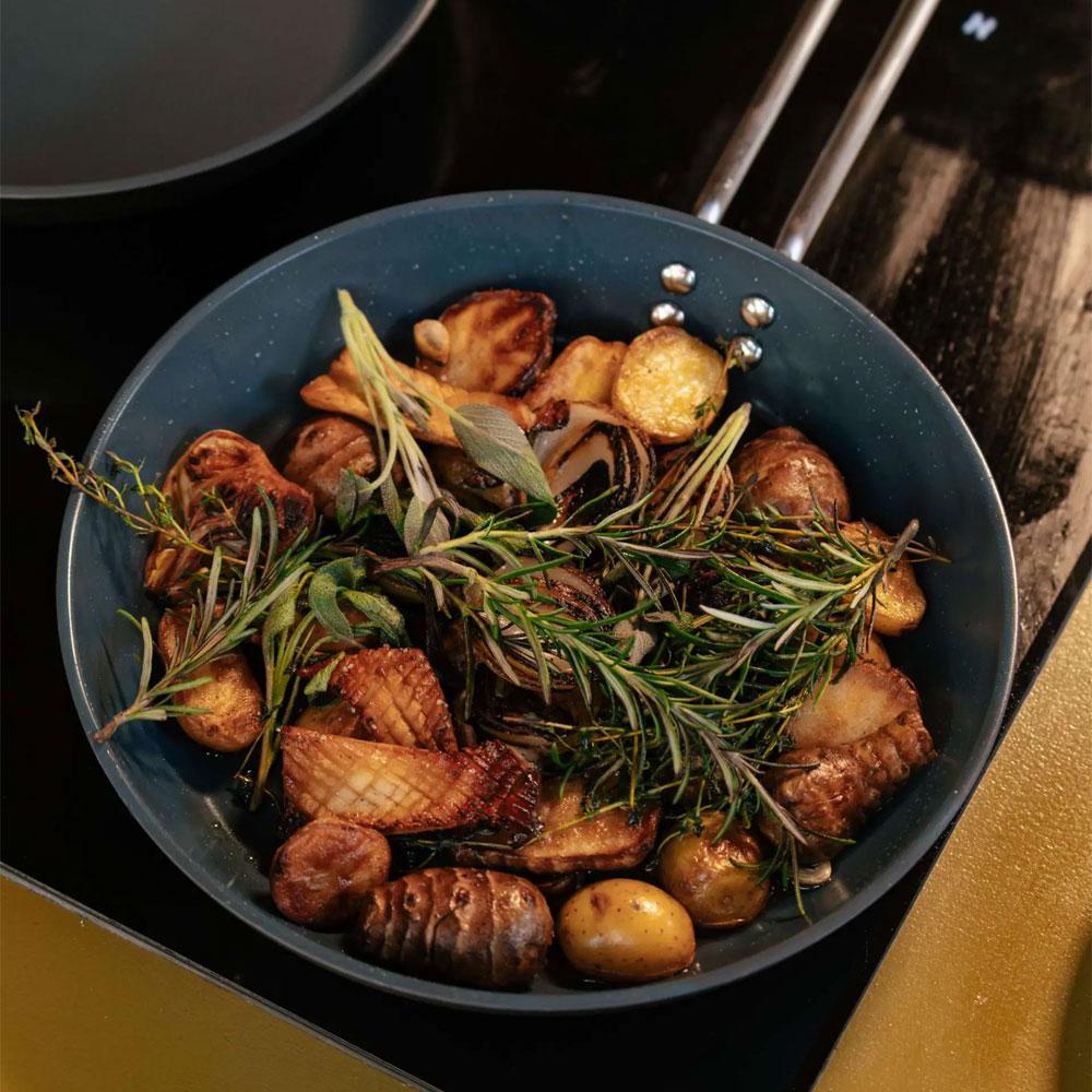 Eva Solo Professional Pfanne 28 cm Slip-Let® Laser-Titanium