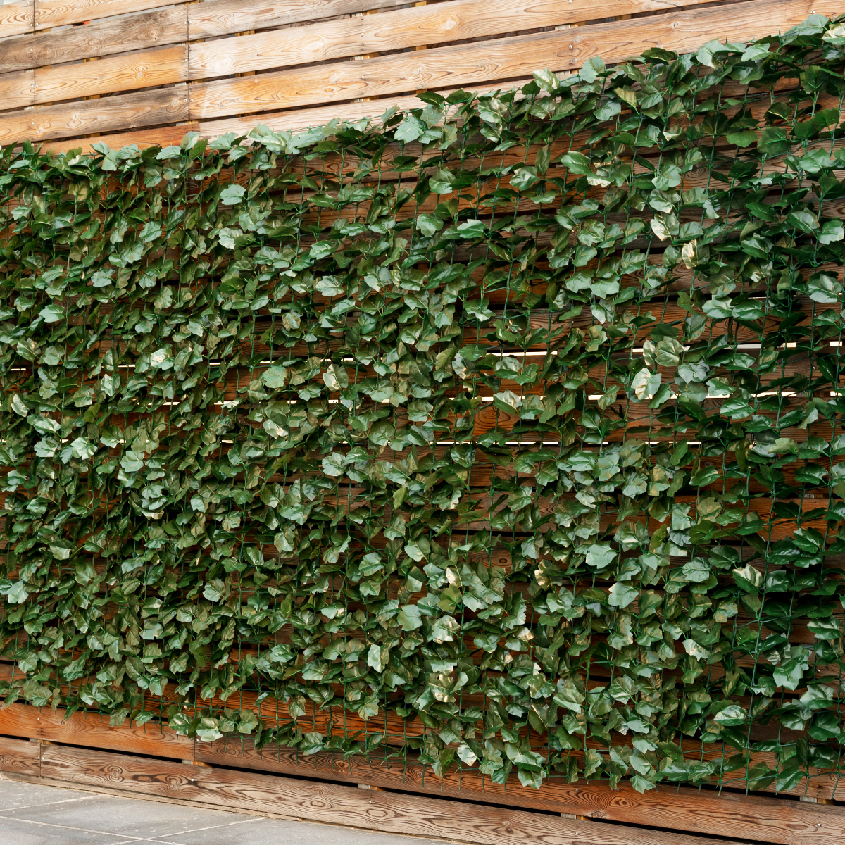 Künstliches Pflanzenwand Hecke Efeublättern Sichtschutz Heckenpflanze Outdoor & Indoor Gartenzaun 150 x 300cm