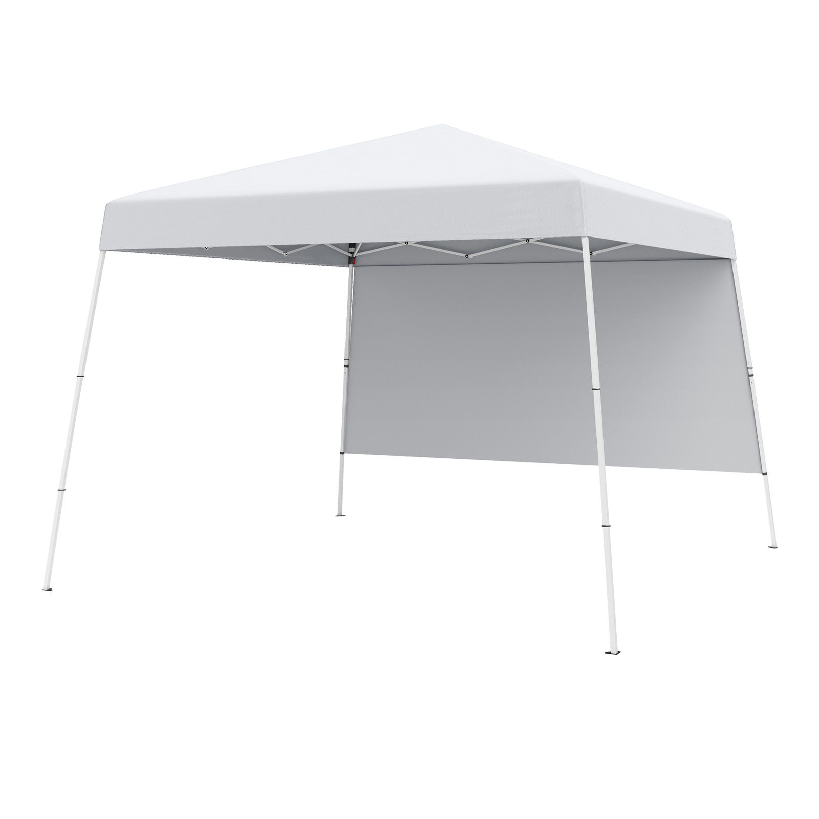 3 x 3 m Pop up Pavillon Faltpavillon Gartenzelt Wasserdicht & Sonnenschutz Gartenpavillon Partyzelt Weiß