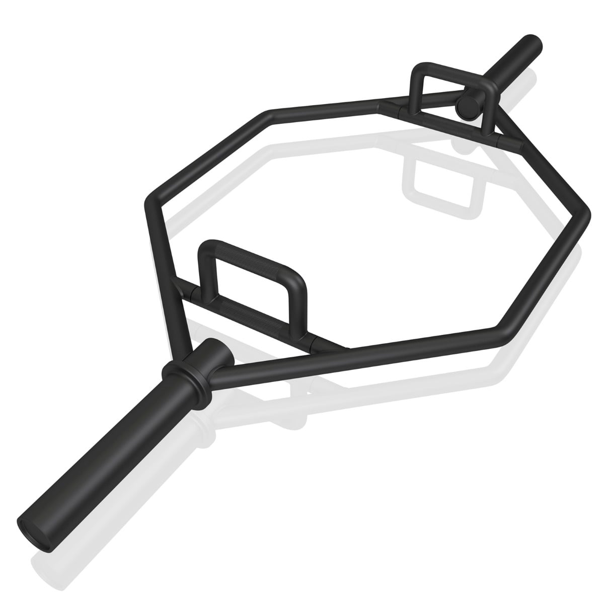 Trap Bar mit 2 Federverschlüsse & Klappbarem Griff Hantelstange Hex Bar Olympic Bar