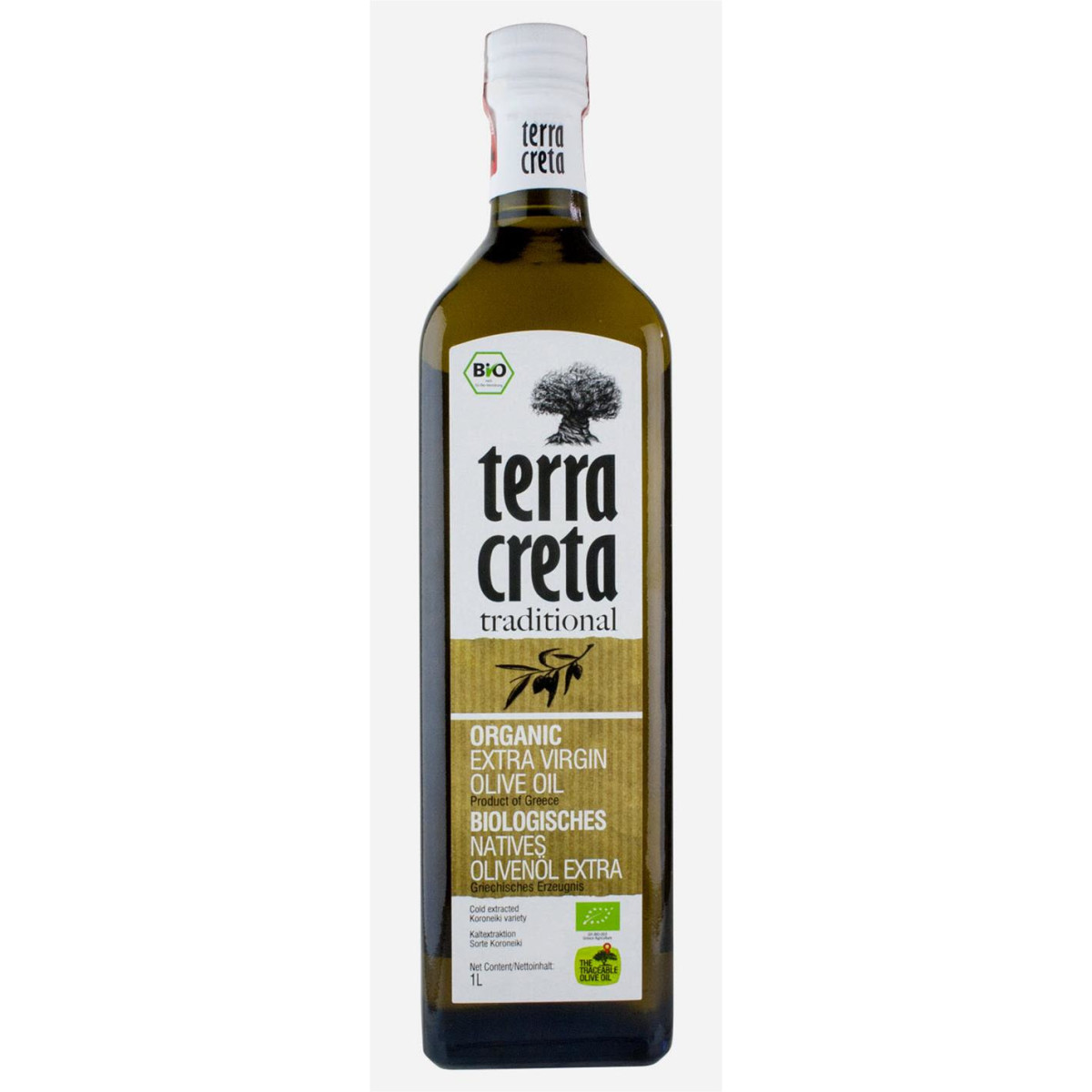 Extra Natives Olivenöl Terra Creta Bio Organic (1L Flasche)