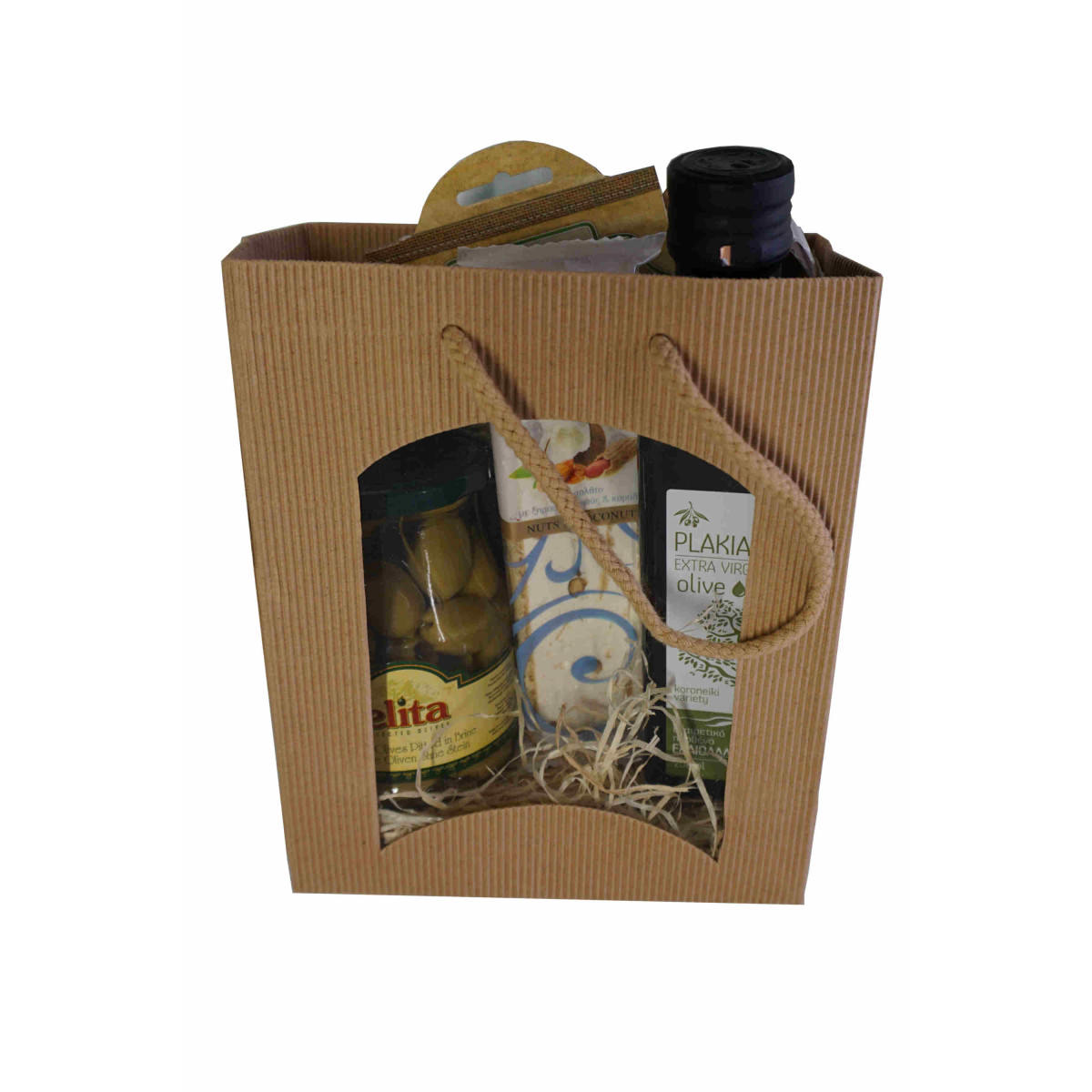 Kleines Geschenk Set Öl & Oliven Greek I