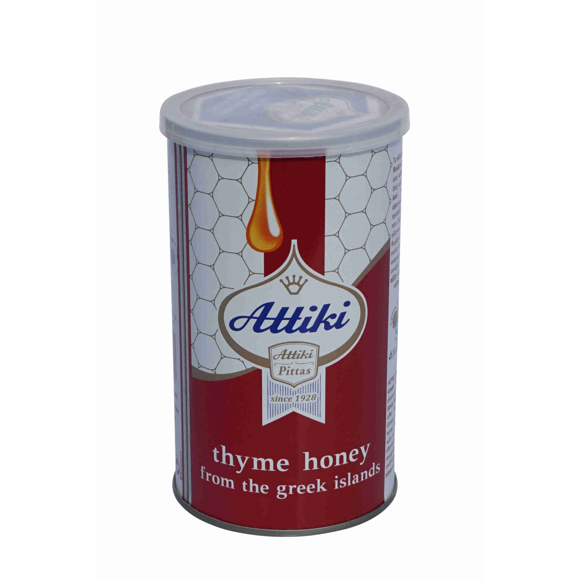 Honig THYMIAN 455g Dose von Attiki