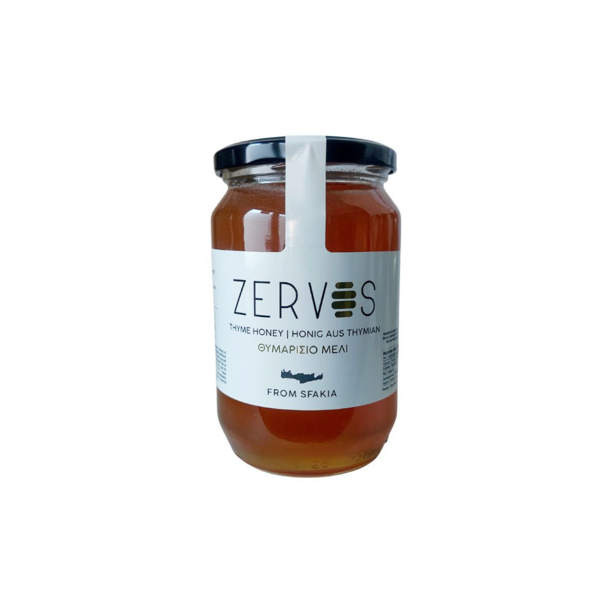 Cremiger Thymian PREMIUM Honig im 950g Glas Imbros Sfakia Kreta