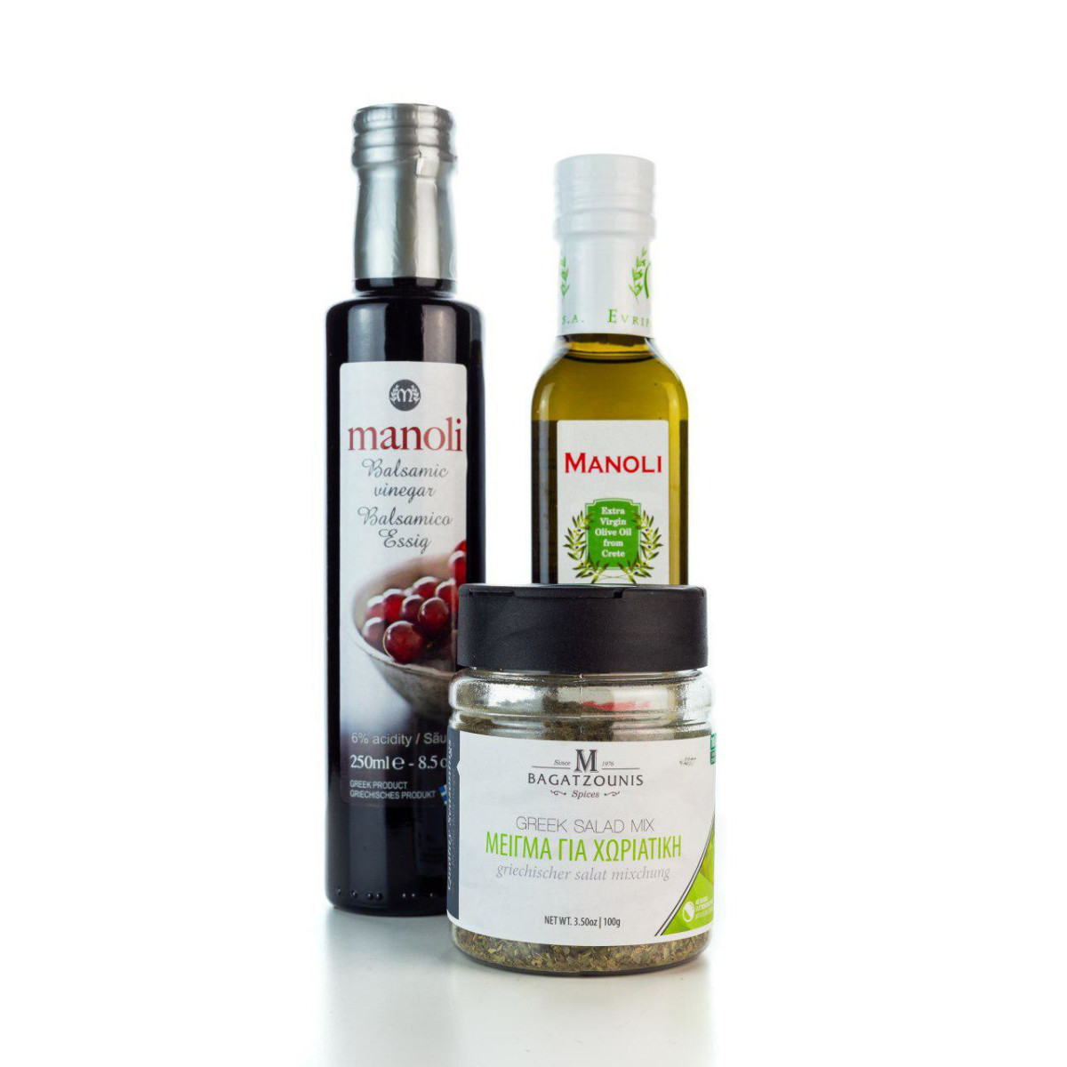 Original aus Griechenland Geschenk-Set für griechischen Salat