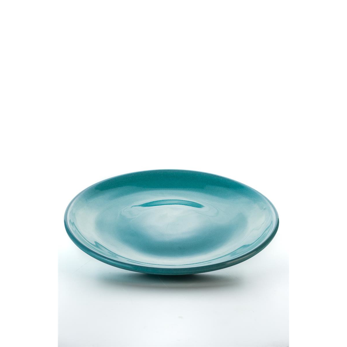 Hydria Original handgemachter Teller 24cm von Kreta - türkis