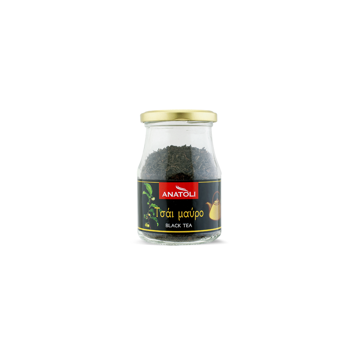 Anatoli Tee Schwarz 80g in Glas