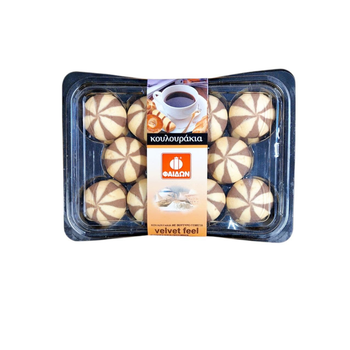 Kekse Velvet Feel gefüllt mit Schokolade 350g von Fedon