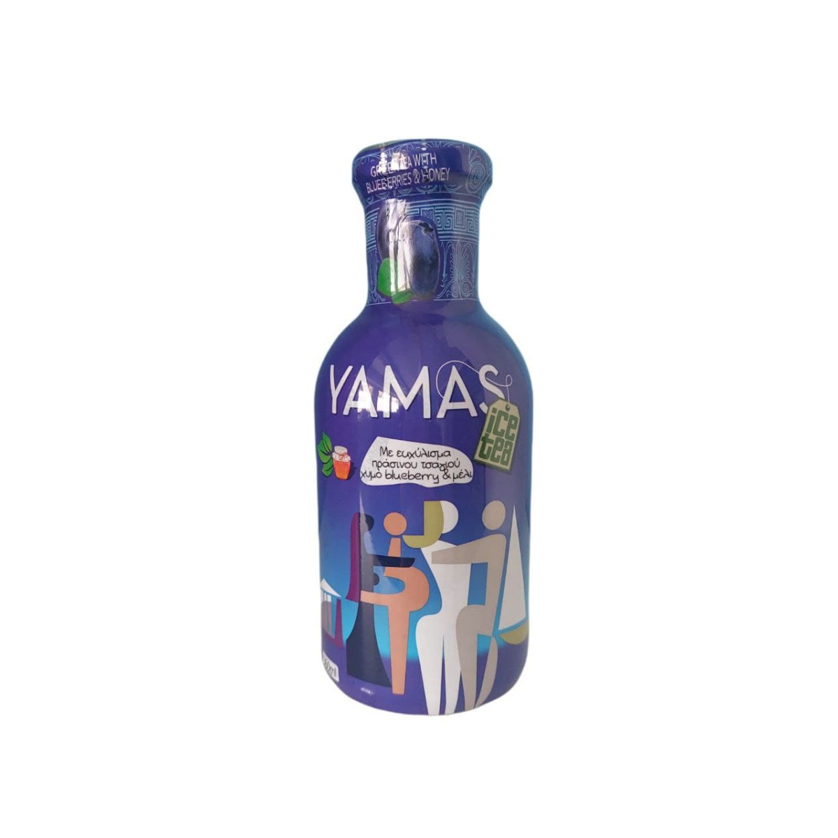 Grüner Tee mit Blaubeeren und Honig von Yamas 360ml