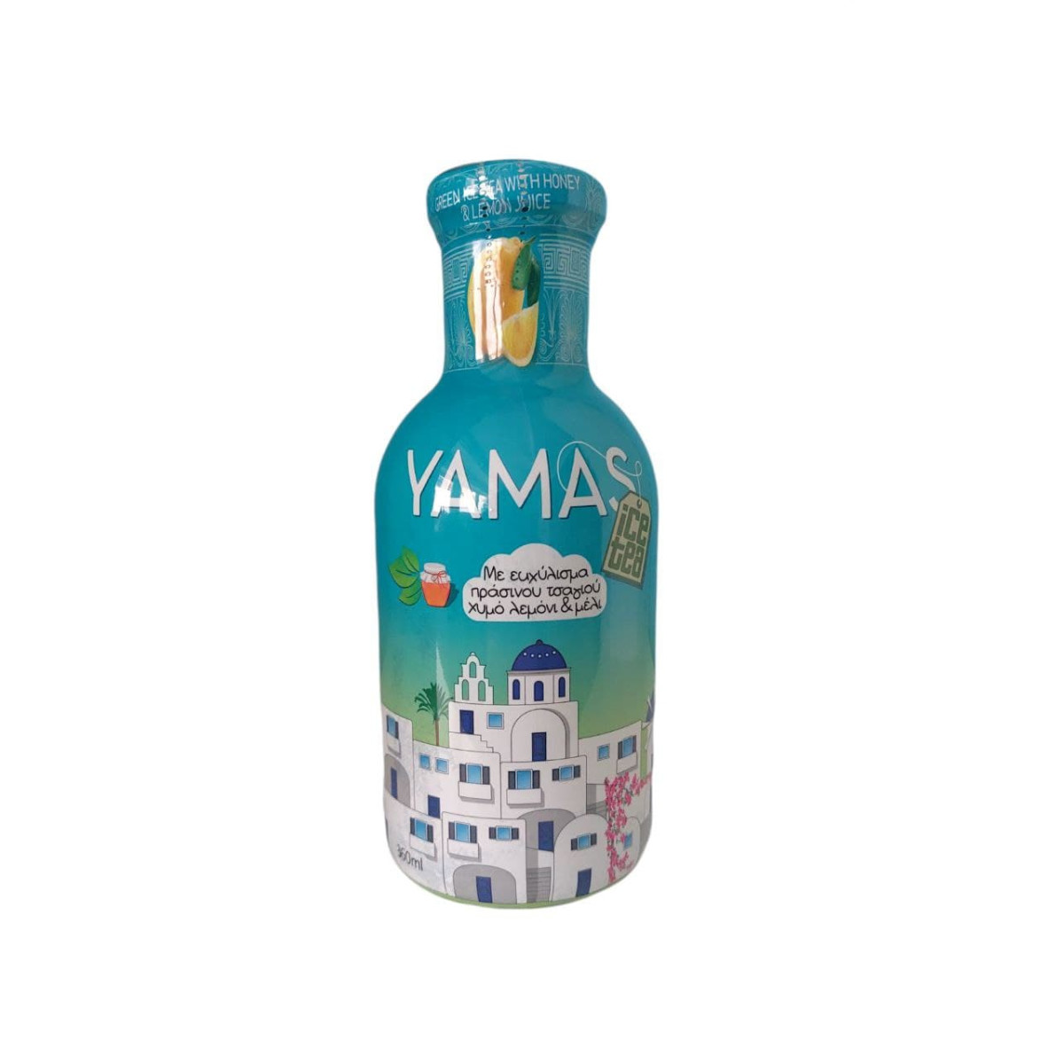 Grüner Tee mit Zitronel und Honig Yamas 360ml