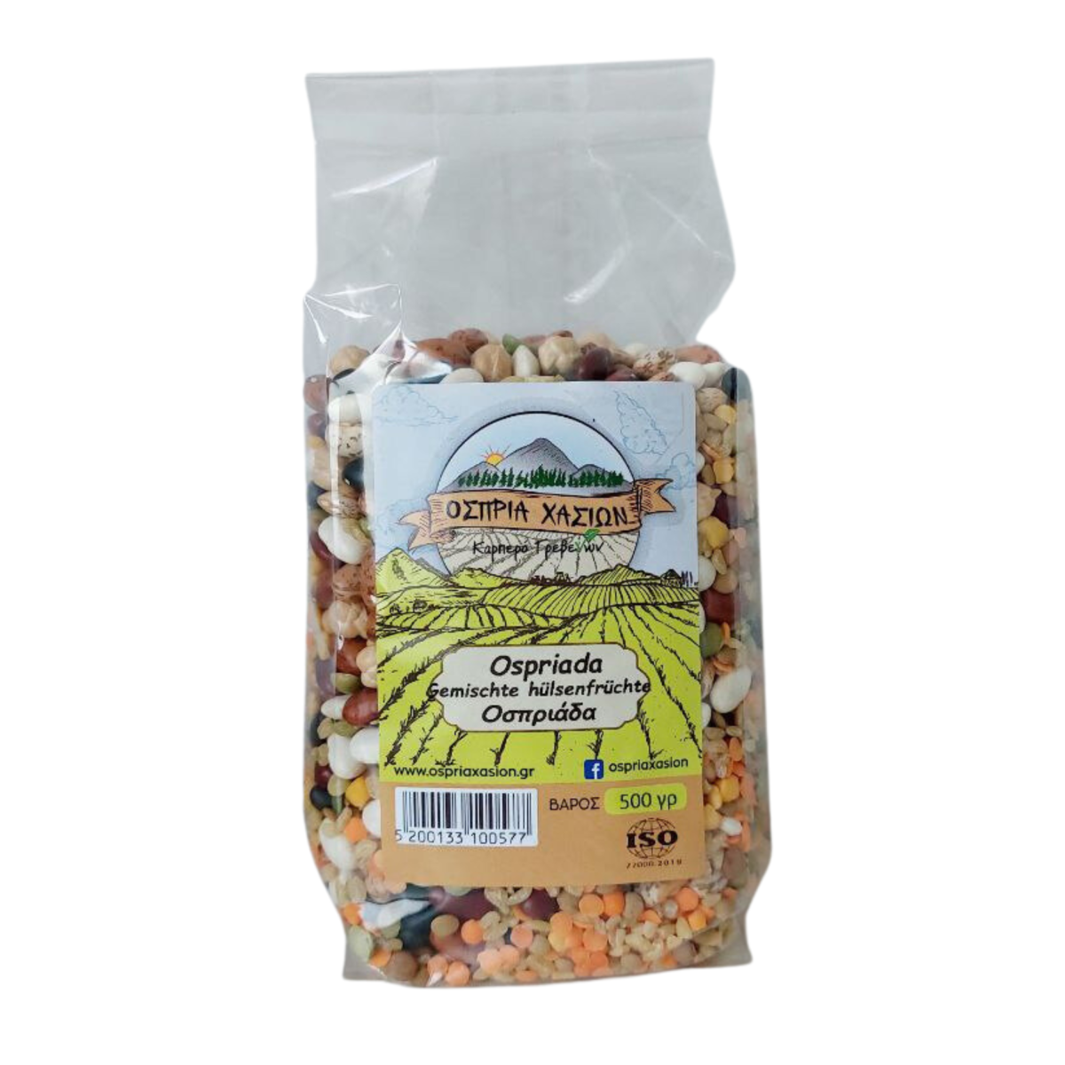 Gemischte Hülsenfrüchte (500g) Ospria Hasion