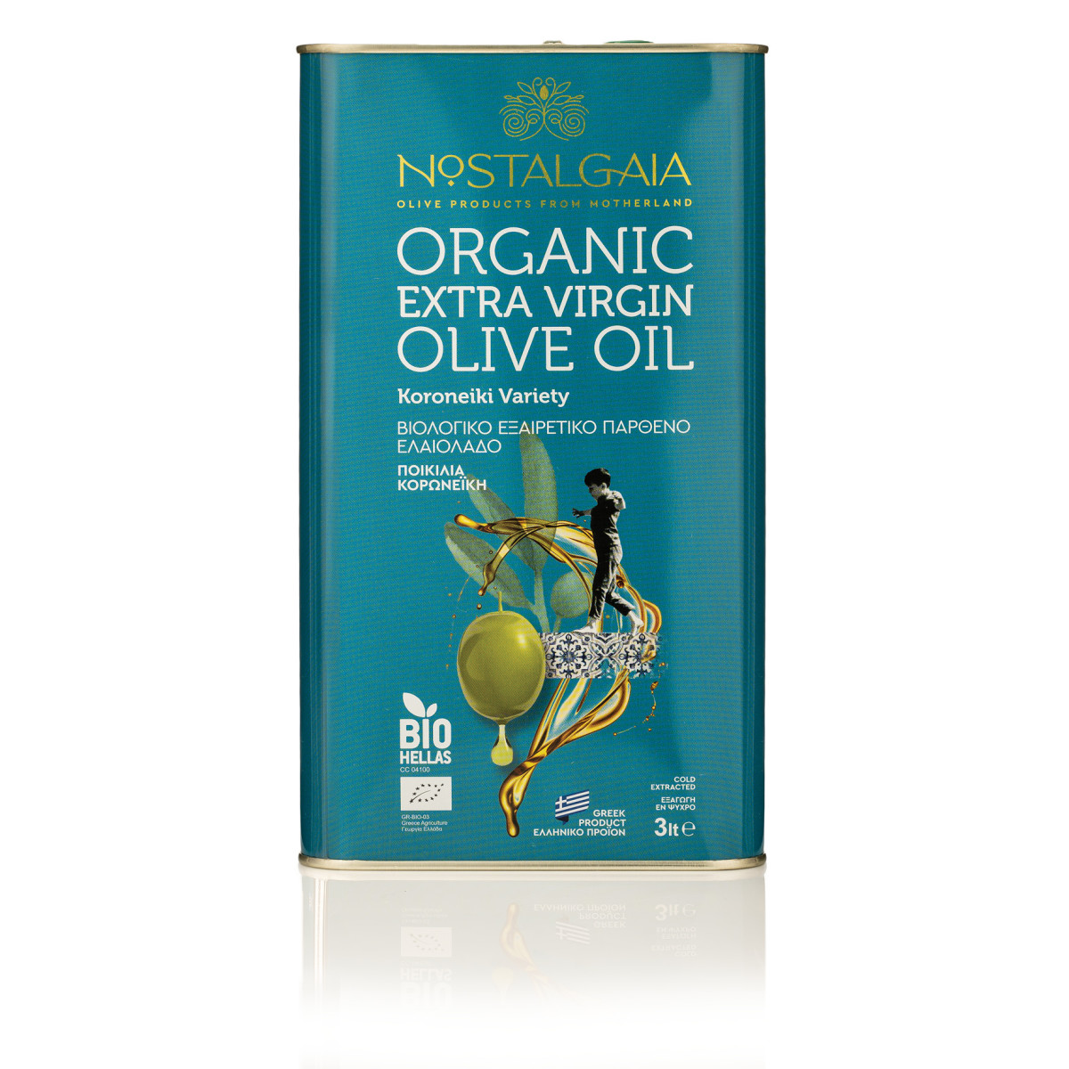 Nostalgaia Bio extra natives Olivenöl 3 L Kanister