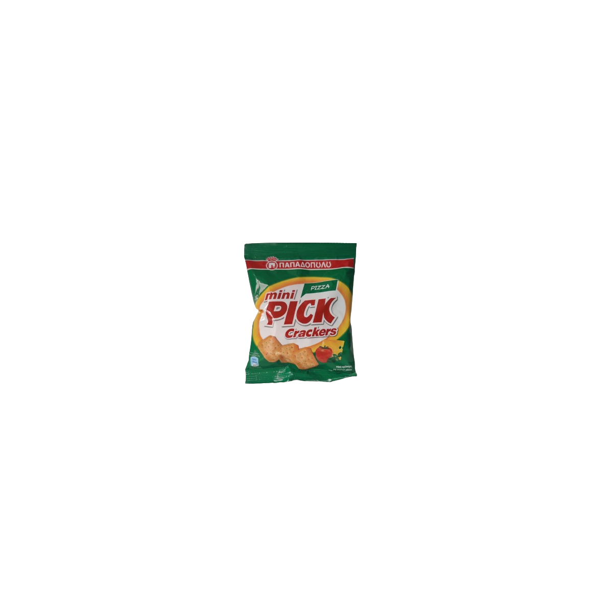 Mini Pick Pizza Crackers (70g) Papadopoulos