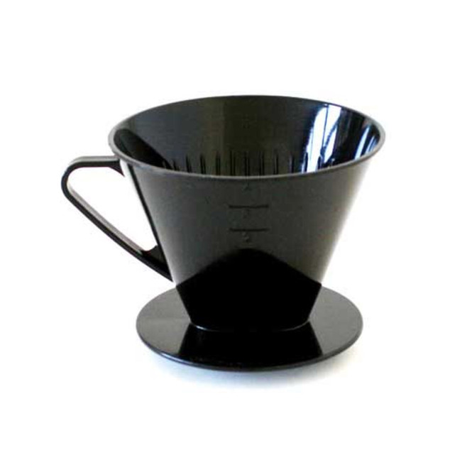 AXENTIA Kaffeefilter, Kaffeedauerfilter, Kaffeebereiter, Permanentfilter aus Kunststoff, für 4 Tassen - Made in Germany